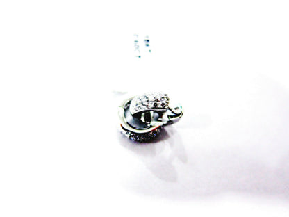 diamond .60 ct cluster huggie earring round brilliant shape huggie earring 18 k