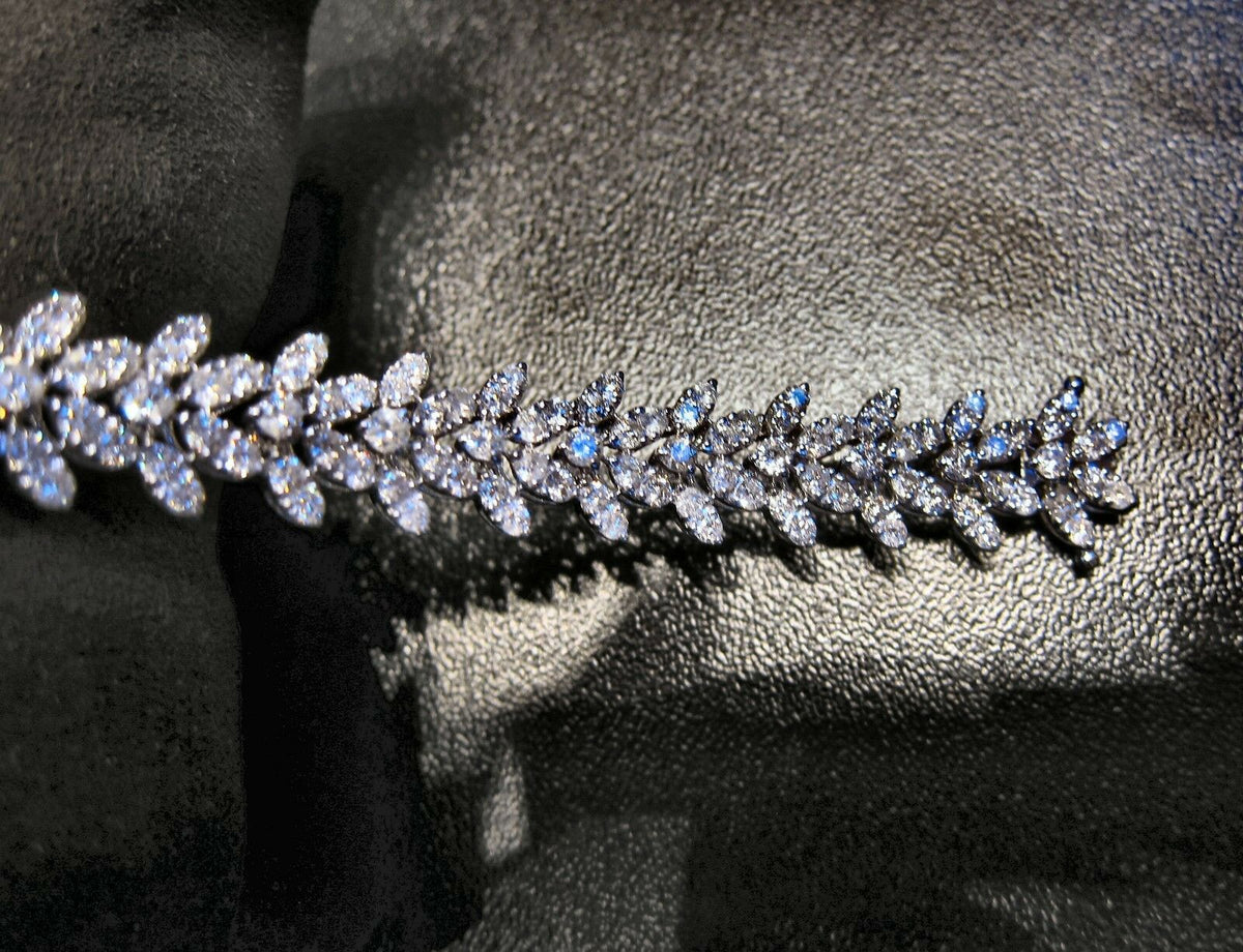 DIAMOND ALL ROUND BRILLIANT SHAPE PRONG SET DIAMOND SET BRACELET