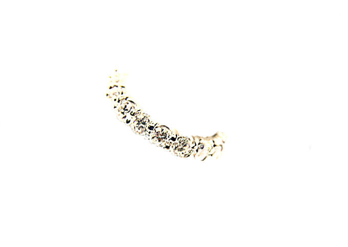DIAMOND ROUND BRILLIANT SHAPE ETERNITY SET BAND 17 STONE