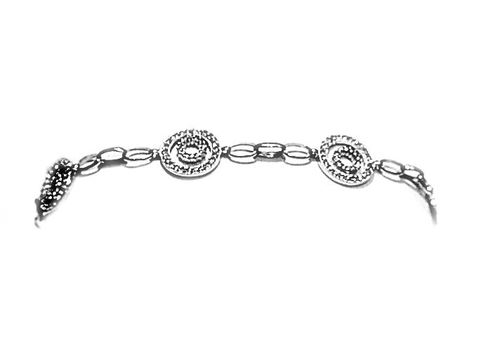DIAMOND ROUND BR SHAPE BRACELET