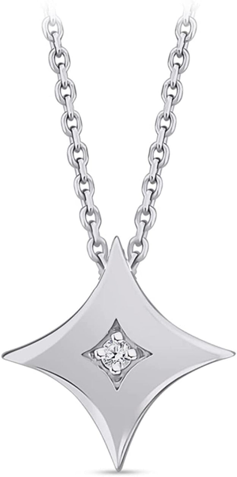 Pendant Necklaces - 0.01 to 0.16 Carat Certified Diamond Jewelry with G Color, S