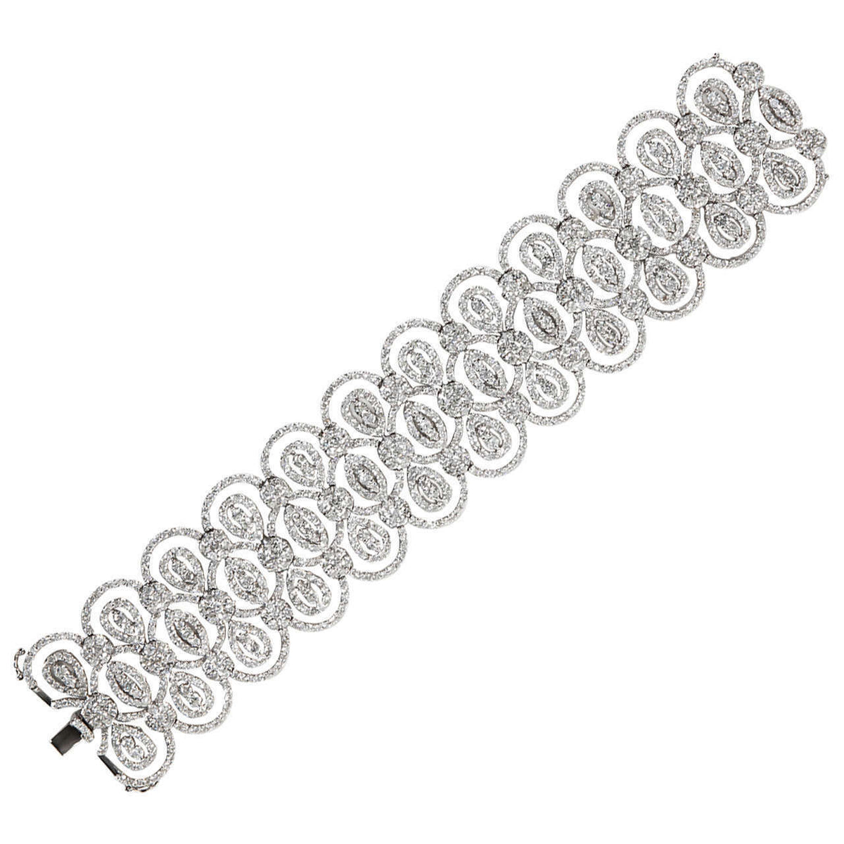 DIAMOND BRACELET SET ALL ROUND BRILLIANT SHAPE DIAMOND BRACELET