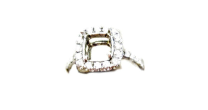 DIAMOND SETTING 4 PRONG DIAMOND SET ALL AROUND SMALL PIECE OF GOLD FOR RESIZEING