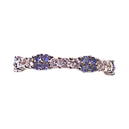 GEMSTONE SET ALL AROUND ETERNITY BAND