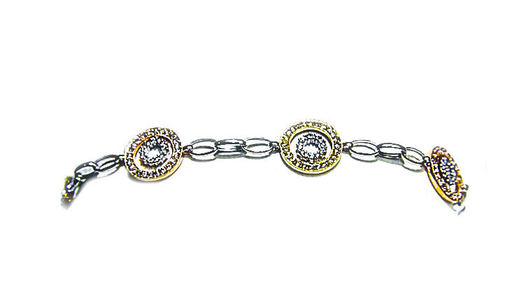 DIAMOND ROUND BR SHAPE BRACELET