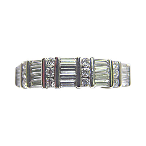 DIAMOND ROUND BR SHAPE BAGUETTE SHAPE CHANNEL SET 9