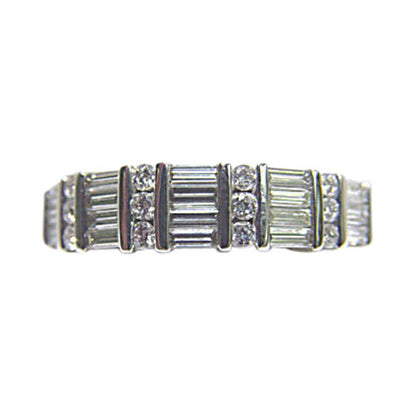 DIAMOND ROUND BR SHAPE BAGUETTE SHAPE CHANNEL SET 9