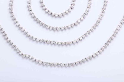 Diamond Tennis Opera Necklace