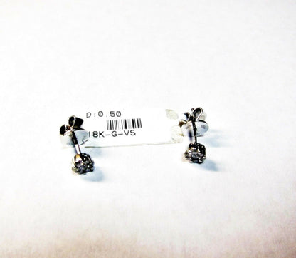 DIAMOND 14 TOTAL DIAMOND SET EARRING STUD