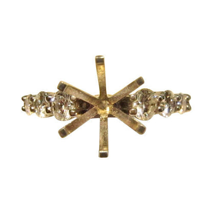 DIAMOND SIX GRADUATED ROUND BRILLIANT SETTING 6 PRONG