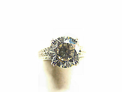 CERTIFIED DIAMOND CENTER 10.09X10.09X6.21MM CLARITY ENHANCED 3.83 CTTW