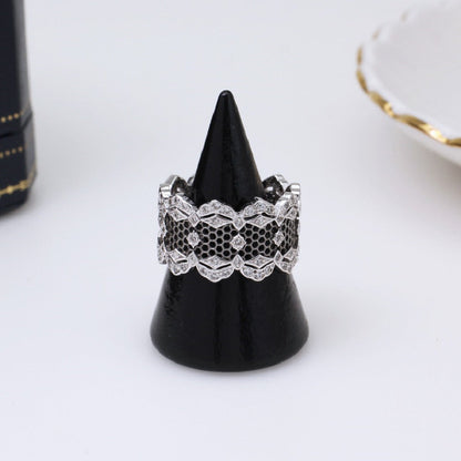 Women'S Gold-Plated Gingko Leaf Ring