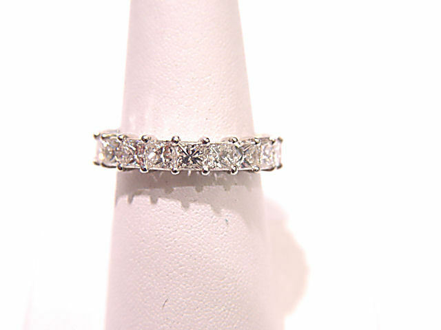 21 STONES ALL AROUND SET ETERNITY BAND COMMON PRONG SET DIAMOND BAND ETERNITY