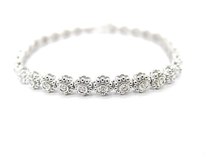DIAMOND ROUND BRILLIANT SHAPE 31 STONE SET BEZEL SET DIAMOND