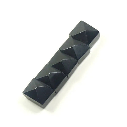 Natural Square Cut Cabochon Loose Gemstone Lot 85 to 100 Carat 5 Pcs Hematite Bl