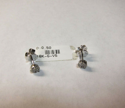 DIAMOND 14 TOTAL DIAMOND SET EARRING STUD