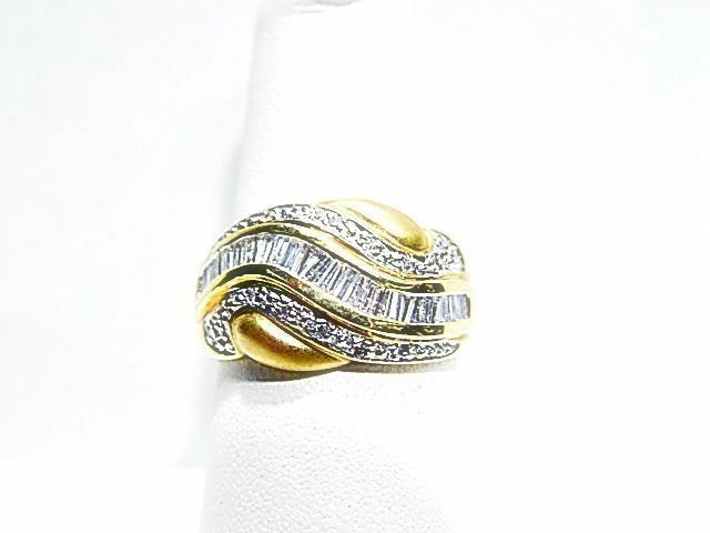 DIAMOND ROUND BRILLIANT BAGUETTE SHAPE BAND