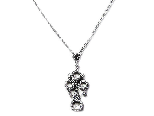 DIAMOND ROUND BRILLIANT SH CIRCLE PENDANT MADE IN ITALY