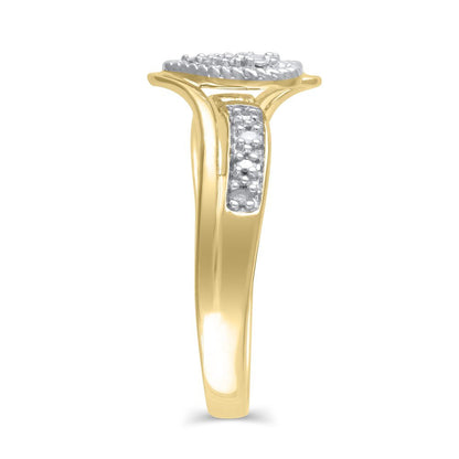 Diamond Accent (I3 Clarity, J-K Color) Hold My Hand Diamond Heart Promise Ring i