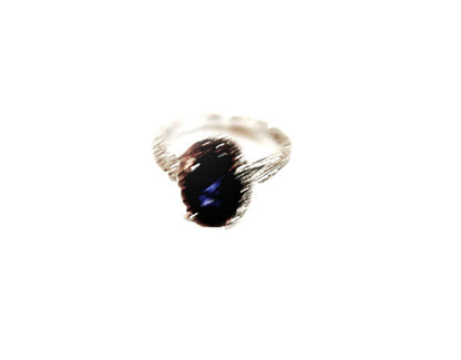 AGL CERTIFICATE NATURAL SAPPHIRE OVAL SHAPE DIAMOND ROUND BRILLIANT SHAPE RING