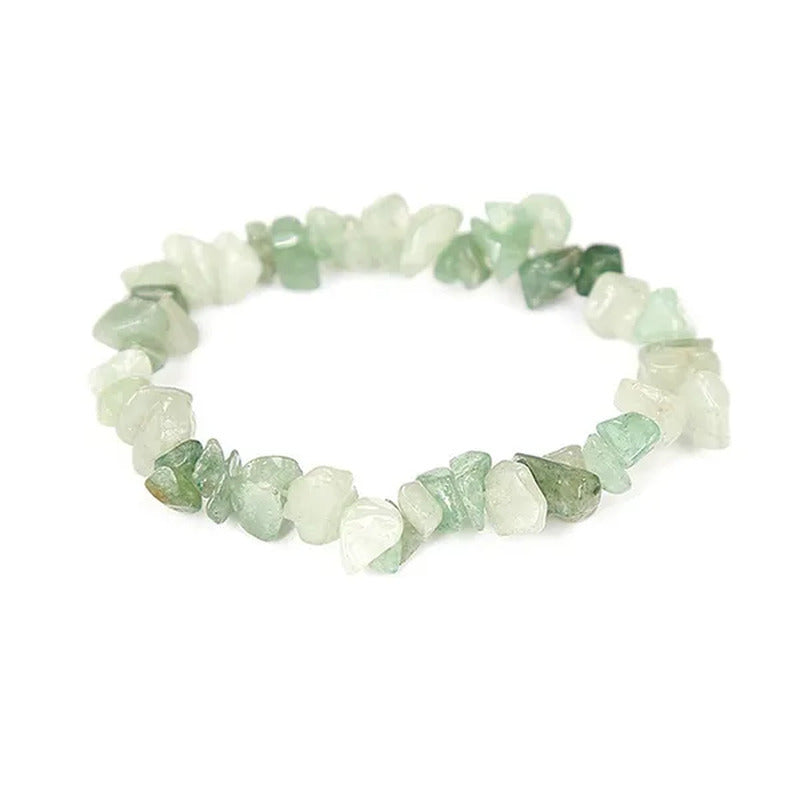 10 Colors Healing Natural Stone Beads Chips Single Strand Women Yoga Bracelets L