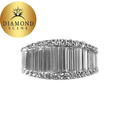 DIAMOND ROUND BR SHAPE 34 STONE BAGUETTE SHAPE 14 STONE DIAMOND