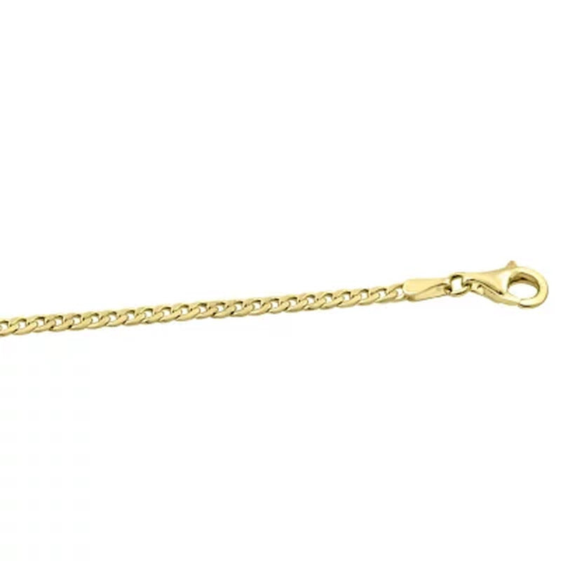 14K Yellow Gold Curb Bracelet