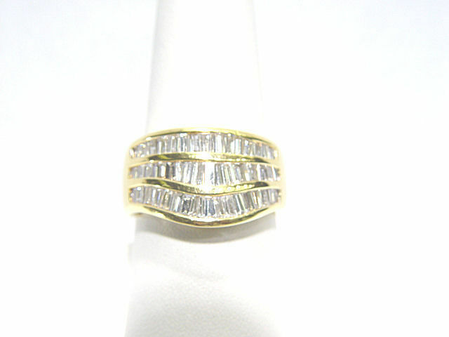 DIAMOND 51 BAGUETTE SHAPE CHANNEL SET DIAMOND BAND DIAMOND WEDDING BAND DIAMOND
