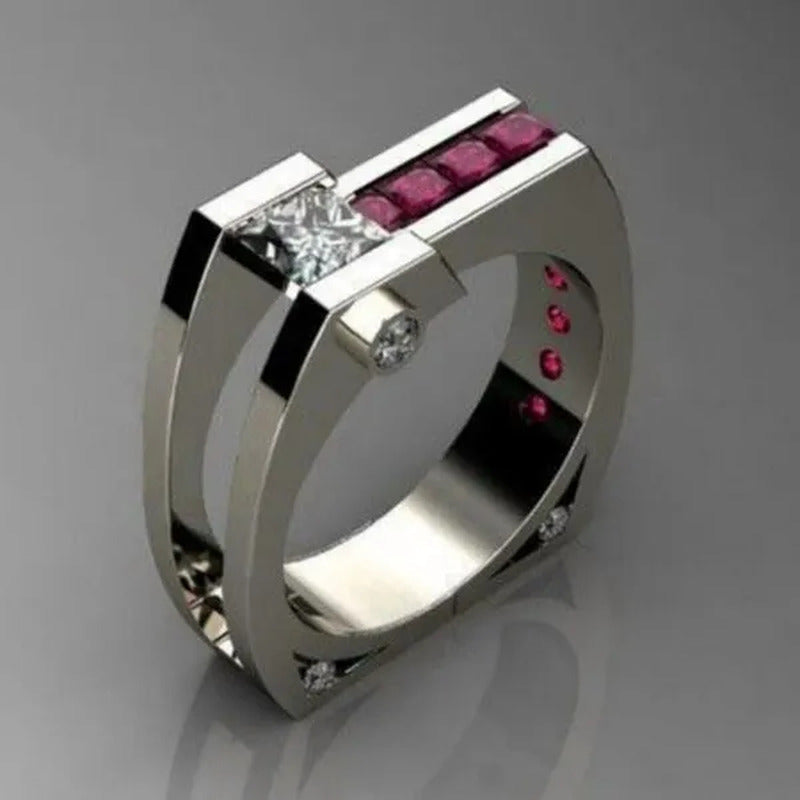 Elegant Creative Simple Women Fashion Zircon Jewelry Zircon Ring Ms. Engagement