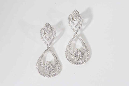Diamond Drop Earrings