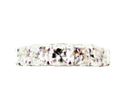 .43 CT EACH STONE CUSHION SHAPE DIAMOND SIXTEEN STONE 6.93 CTTW PLATINUM