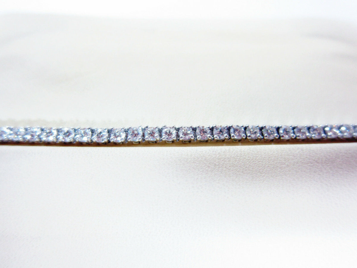 DIAMOND ROUND BRILLIANT 4 PRONG SET TENNIS DIAMOND BRACELET SET DIAMOND BRACELET