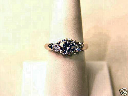 GIA CERTIFIED ROUND DIAMOND 1.51 CT 4 PRONG PLATINUM G COLOR VS2 CLARITY GRADE