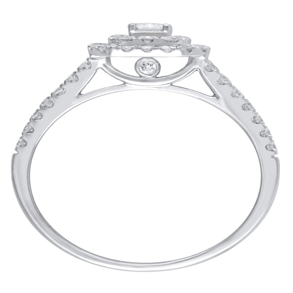 1 Carat T.W. (I2 Clarity, H-I Color) Brilliance Fine Jewelry Emerald Cut Diamond