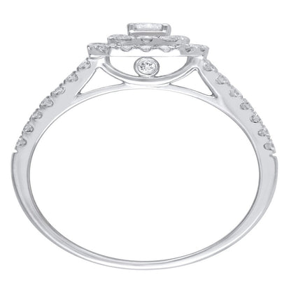 1 Carat T.W. (I2 Clarity, H-I Color) Brilliance Fine Jewelry Emerald Cut Diamond