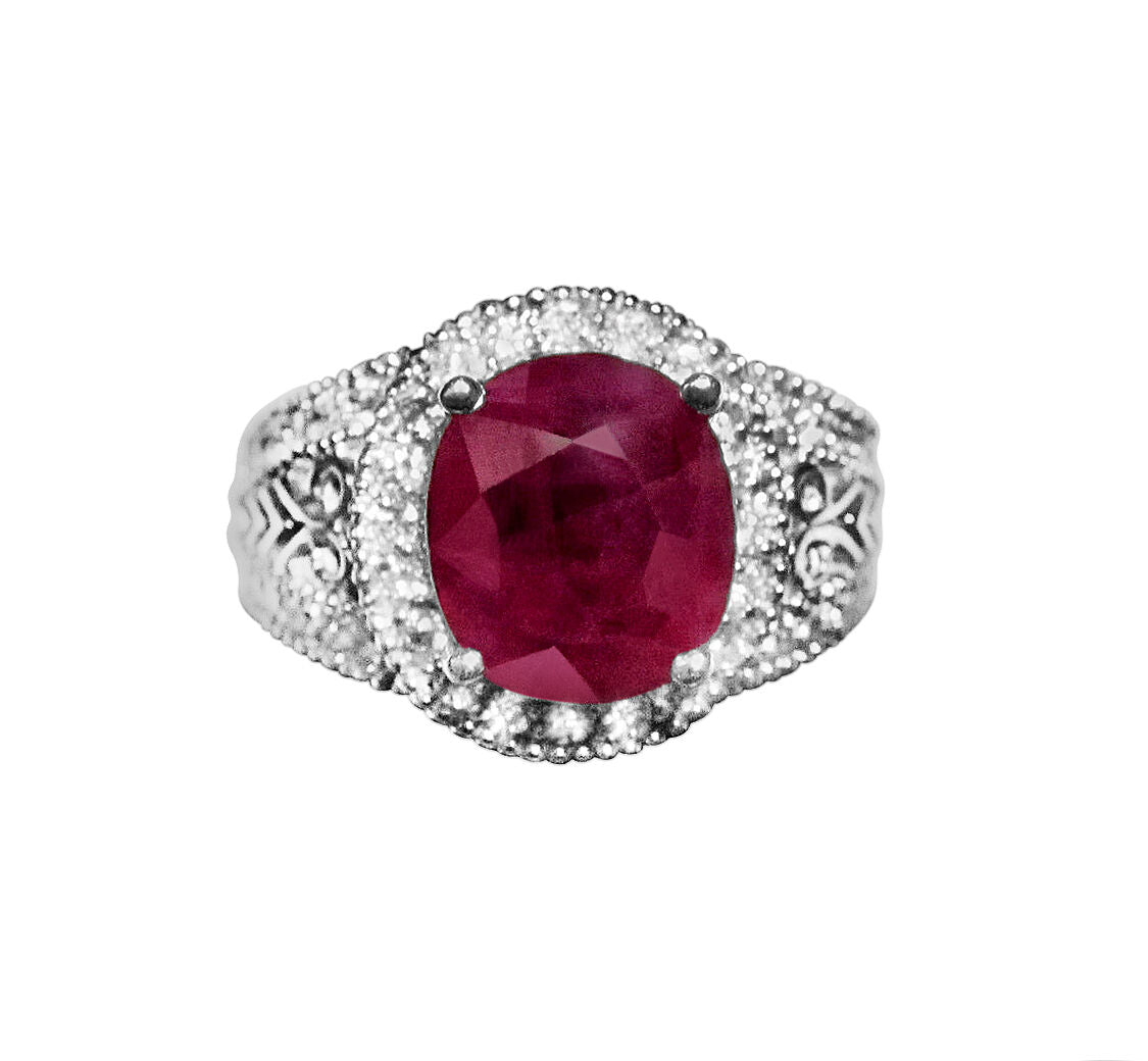 RUBY DIAMOND RING