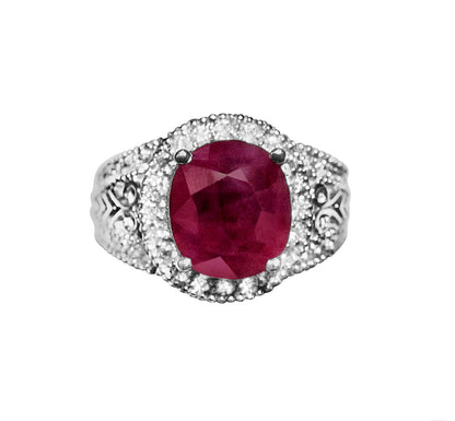RUBY DIAMOND RING