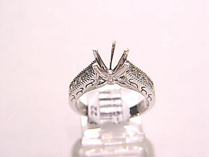 ANTIQUE STYLE SETTING 10 ROUND BRILLIANT SET DIAMOND