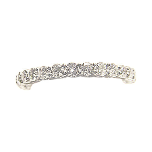DIAMOND ROUND BRILLIANT SHAPE ETERNITY SET BAND