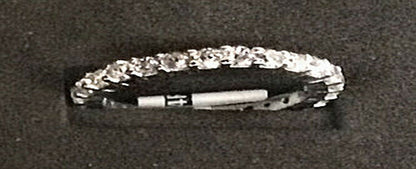 DIAMOND EUROPEAN SHAPE ETERNITY BAND DIAMOND SET COMFORTABLE DIAMOND BAND