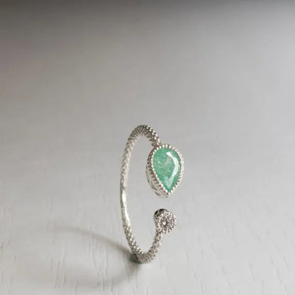 Delysia King Water Drop Pear Shaped Ring