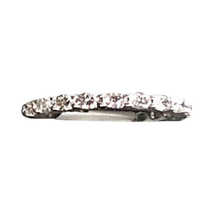 DIAMOND ROUND BRILLIANT SHAPE ETERNITY BAND PRONG SET ALL THE WAY AROUND SET
