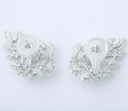 Diamond Cluster Earrings