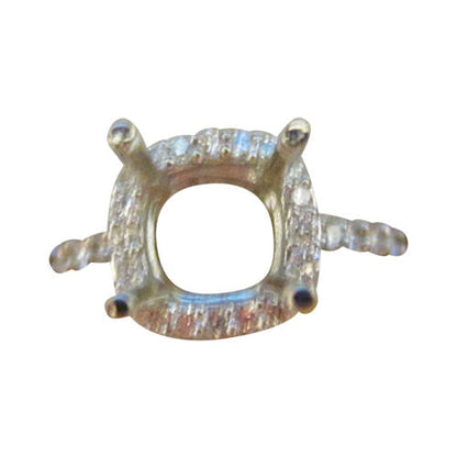 DIAMOND HALO SETTING FOR 5.90MM STONE