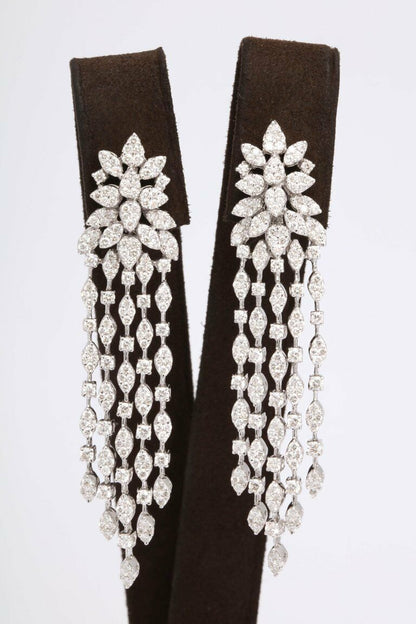 Classic Diamond Dangle Earring
