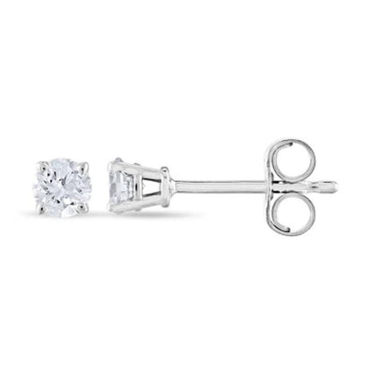 0.23 CT. T.W. round Diamond Stud Earrings in 14K Gold (H-I, SI2)