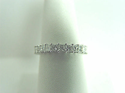 DIAMOND PRINCESS SHAPE COMMON PRONG SET ETERNITY SET DIAMOND BAND