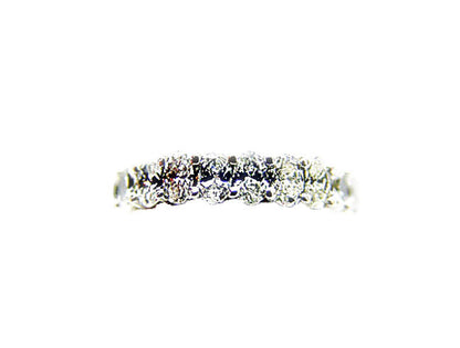 DIAMOND 23 STONE OVAL SHAPE ETERNITY SET DIAMOND BAND ANNIVERSARY BAND DIAMOND