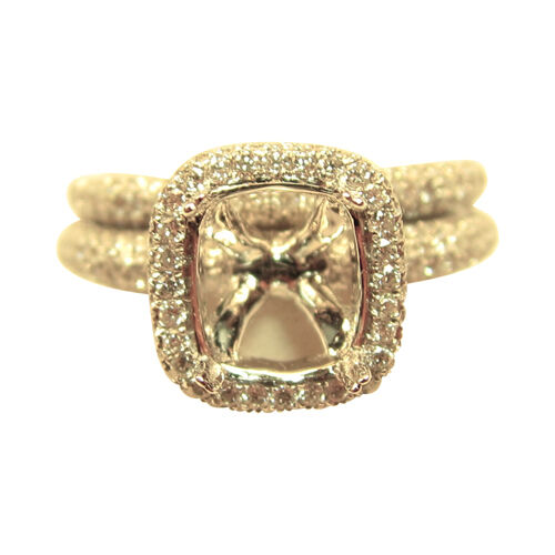 DIAMOND TWO PIECE ENGAGEMENT SETTING