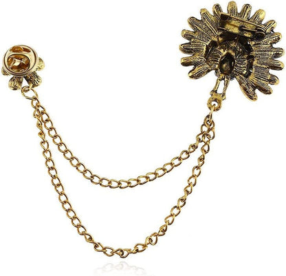 JIAMEI Brooch Corsage with Diamonds Plum Brooch Peacock Opening Screen Crystal C